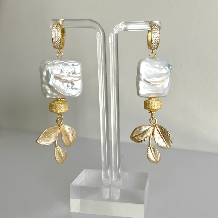 Papillon Fresh Water Pearl Earrings